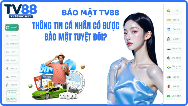 Bảo mật TV88: Thông tin cá nhân tại TV88 có được bảo mật tuyệt đối?
