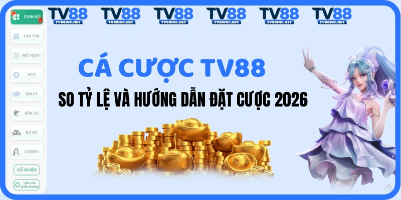 Cá Cược TV88 Tỷ Lệ Cao 2026